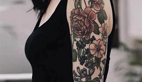 30 Splendid Sleeve Tattoo Design Inspirations For Women » EcstasyCoffee
