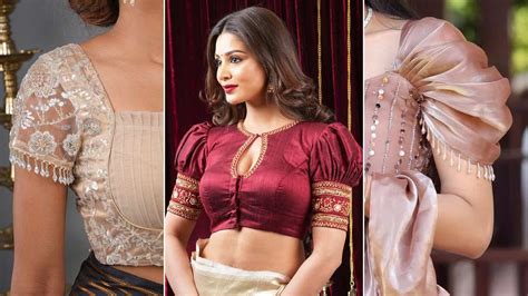 Sleeves Design Saree