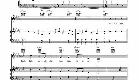 Sleigh Ride Ella Fitzgerald Sheet Music