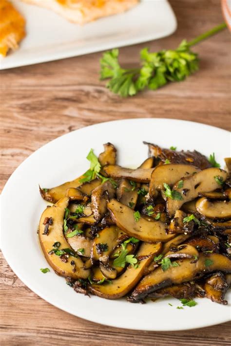 sliced portobello mushrooms recipe