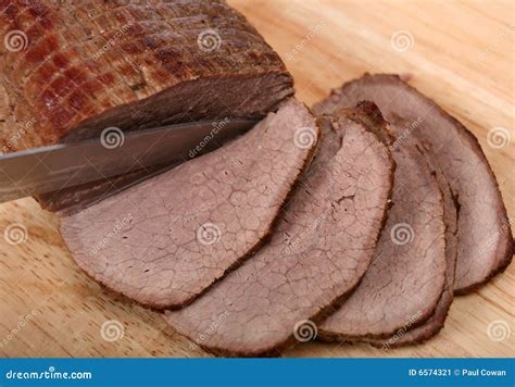 Slicing and Serving Beef Joint