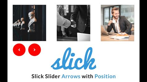 Slick Slider Custom Navigation Arrows Codepen