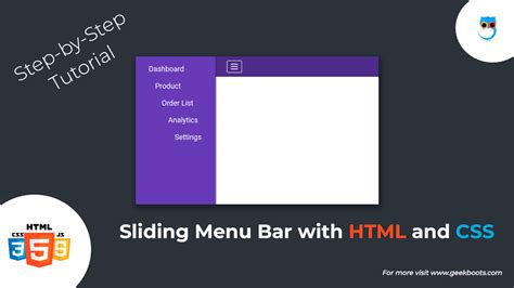 Slide Bar In Html Css