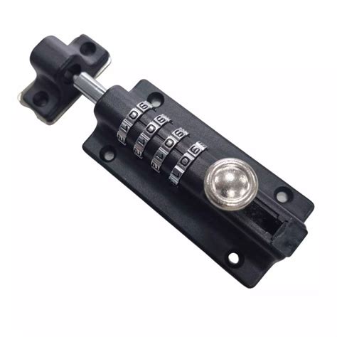 Slide Bolt Combination Lock