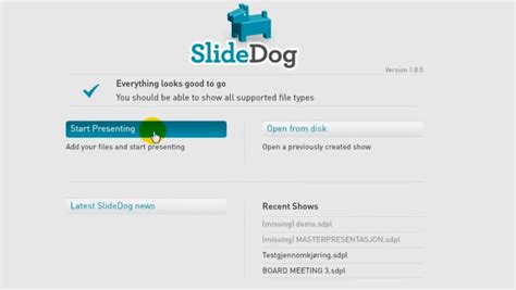 Slide Dog Features