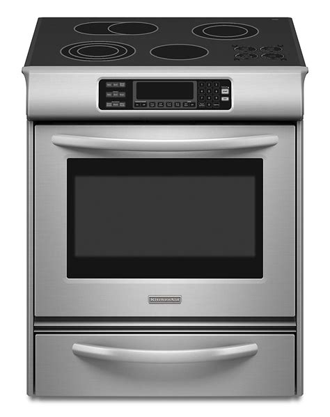 Slide In Electric Range With Warming Drawer