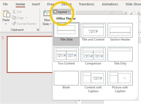 Slide Layout Definition For Powerpoint