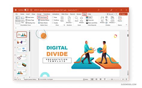 Slide Master View In Powerpoint Definition