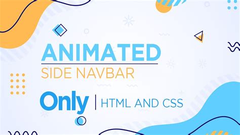 Slide Navigation Bar In Html