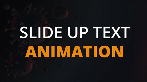 Slide Up Text Css