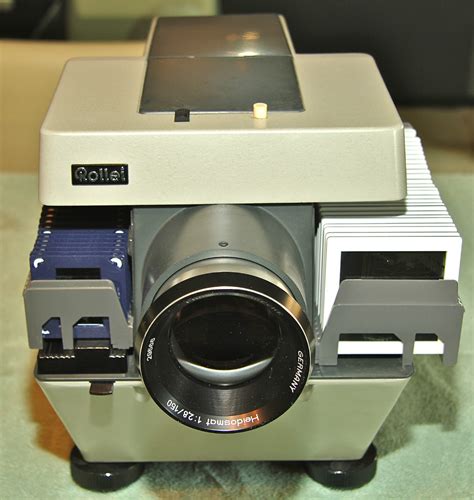 Vintage 1960s 100 Slide Tray Anscorama Slide Projectors