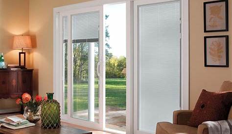 Sliding Patio Doors Blinds All About With Built In Feldco
