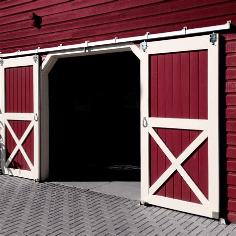 sliding barn door hardware for a real barn