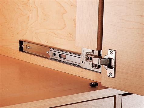 Sliding Door Using Drawer Slides