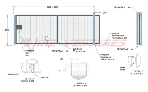 Sliding Gate Roller Dimensions