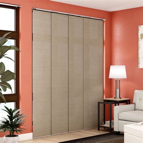 sliding glass door blinds light and privacy