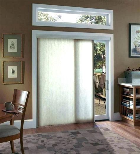 sliding glass door blinds light and privacy
