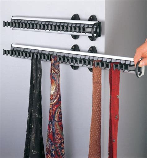Sliding Tie Rack