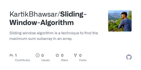 Sliding Window Algorithm Github