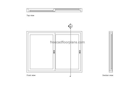 Sliding Window Cross Section