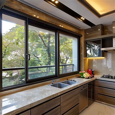 Sliding Window Design For Kitchen