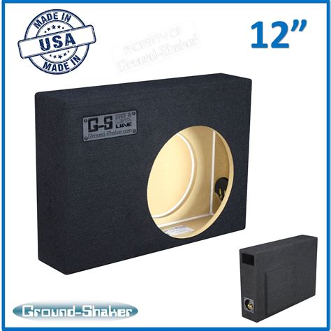 slim 12 inch subwoofer box