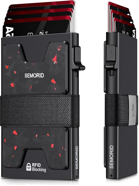 Slim Card Wallet Rfid Blocking