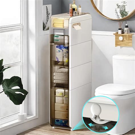 Slim Storage For Bathroom