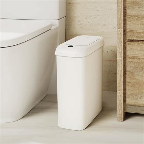 Slim Waste Bin For Bathroom