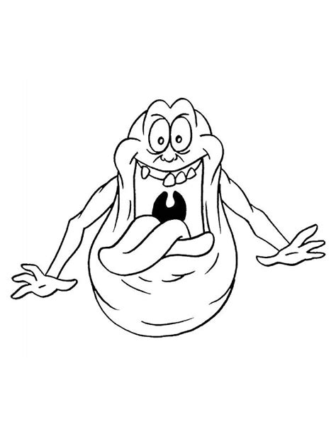 Slimer Cartoon Printable Image