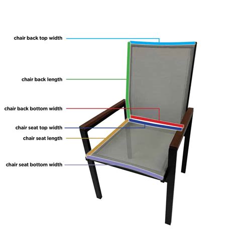 Sling Chair Dimensions