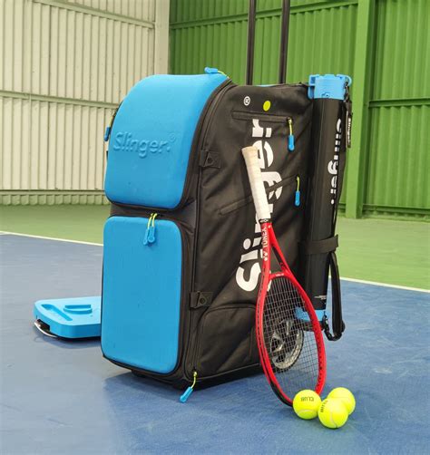 slinger bag tennis ball machine