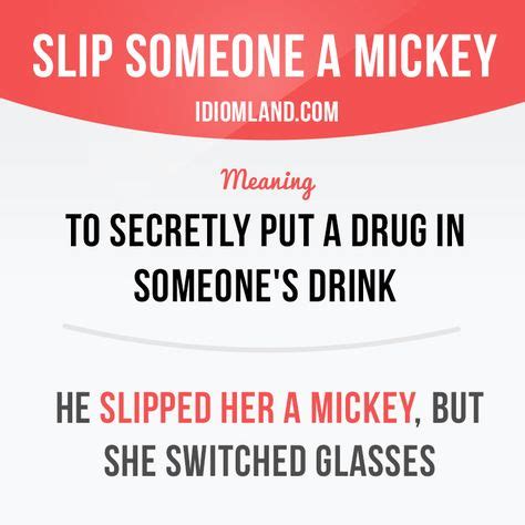 Slip Mickey Meaning