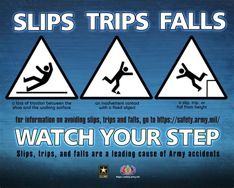 slip trips and falls safety talk