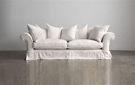Slipcovered Sofas Linen