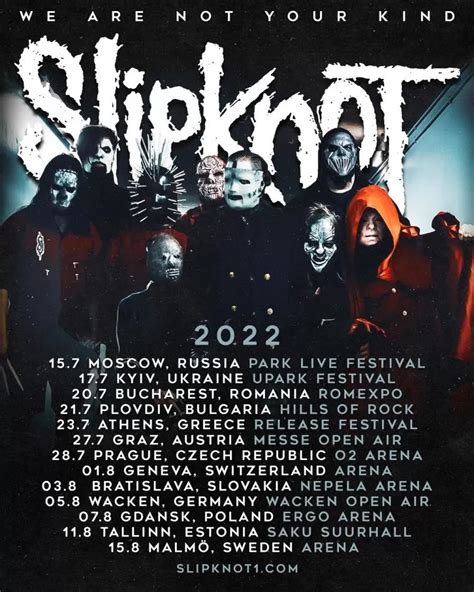 slipknot concert ticket prices