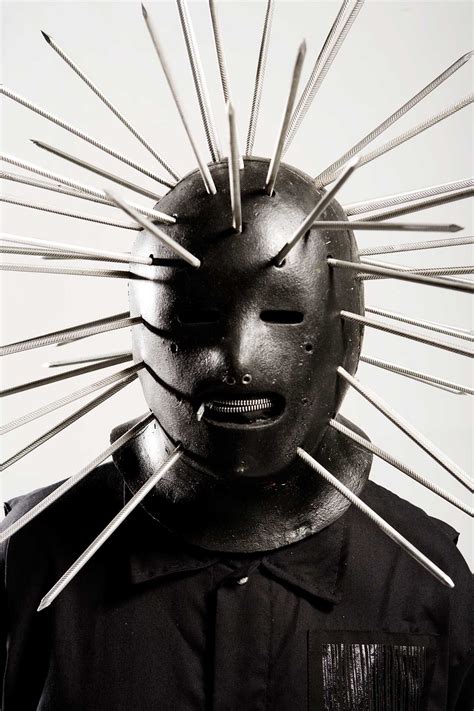 slipknot mask with spikes