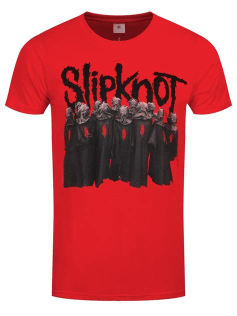 slipknot shirt red