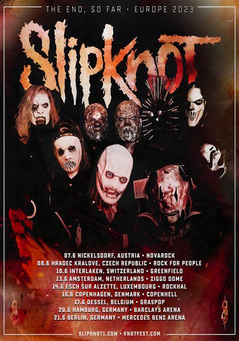 slipknot tour 2023 live