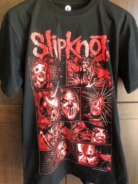 slipknot tour merch 2016