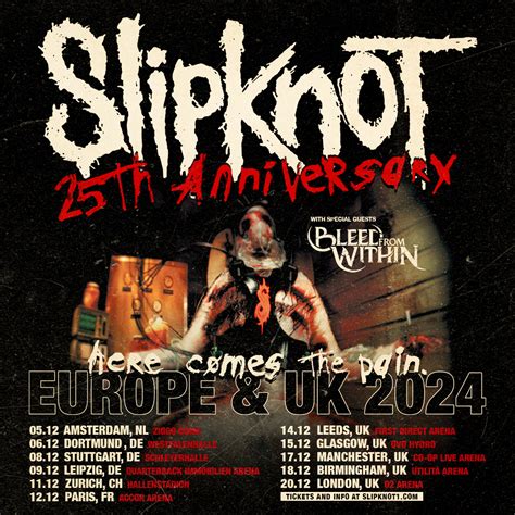slipknot tour ticket prices