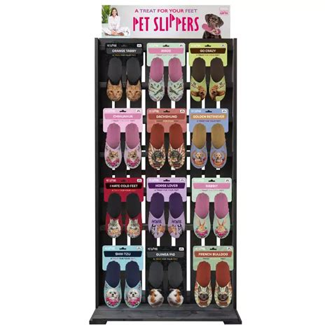 Slippers Display Insert Printable