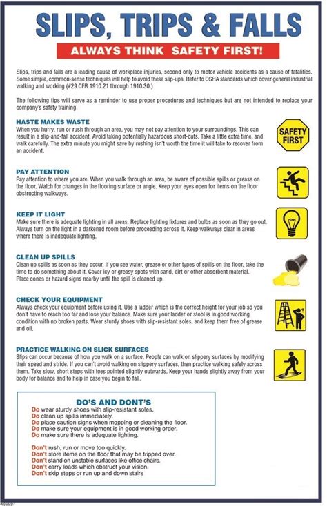 Slips And Falls Safety