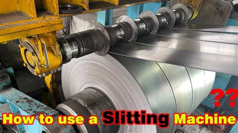 Slitting Machine Use