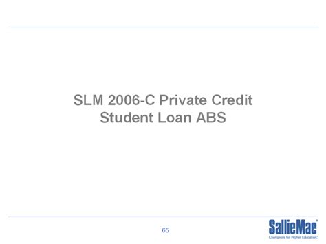 SLM Private Credit StudentLoan ABS Program