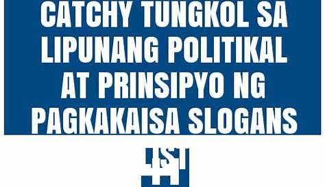 Halimbawa Ng Campaign Slogan Tungkol Sa Diskriminasyon Ng Halimbawa