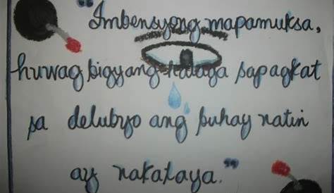 Poster Slogan Tungkol Sa Globalisasyon Tagalog : SLOGAN -BUWAN NG WIKA