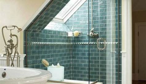 Bathroom Sloped Ceiling Design Ideas