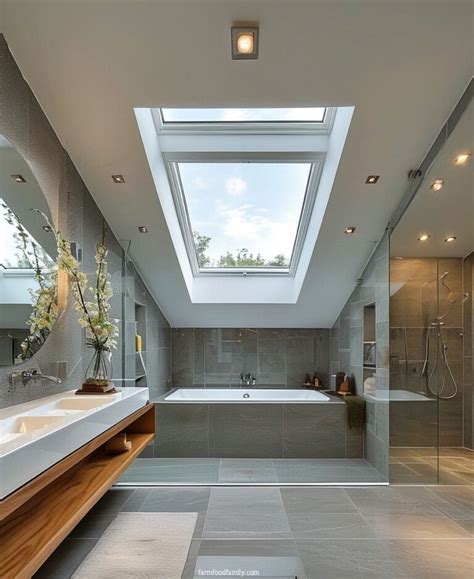 Sloped Ceiling Bathrooms
