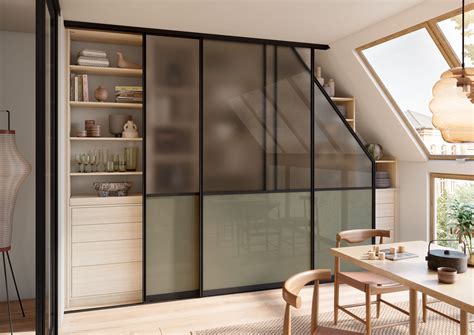 Sloped Ceiling Room Divider